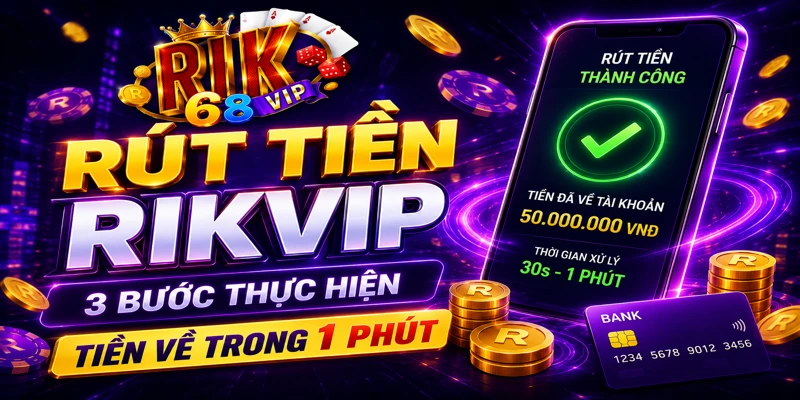 Rút Tiền Rikvip | 3 Bước Thực Hiện - Tiền Về Trong 1 Phút Rút Tiền Rikvip | 3 Bước Thực Hiện - Tiền Về Trong 1 Phút